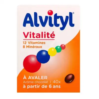 Alvityl Vitalité à Croquer Comprimés à Croquer B/40 à LA-RIVIERE-DE-CORPS