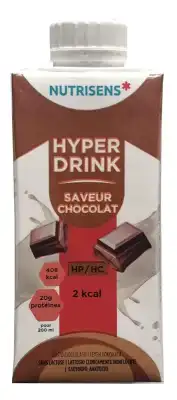 Nutrisens Hyperdrink 2kcal Nutriment Chocolat 4briques/200ml à NICE