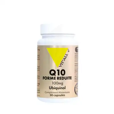Vitall+ Q10 Forme Réduite 100mg Ubiquinol Capsules B/30 à OULLINS