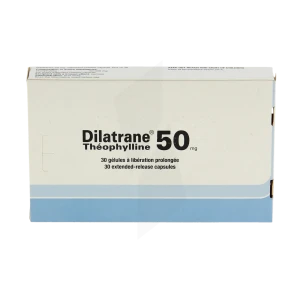 Dilatrane 50 Mg, Gélule à Libération Prolongée