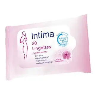 Intima Gyn'expert Lingettes Hamamélis Paquet/20