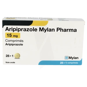 Aripiprazole Mylan Pharma 15 Mg, Comprimé