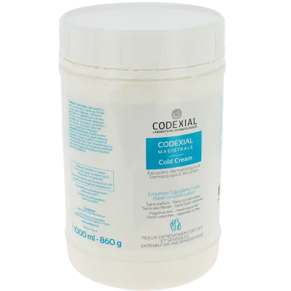 Codexial Cold Cream Crème Excipient Mpup Pot/1000ml