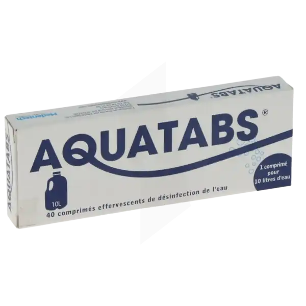 Aquatabs 10 Litres, Bt 40