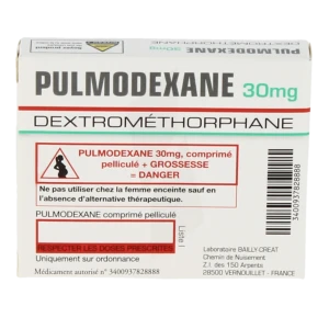 Pulmodexane 30 Mg, Comprimé Pelliculé