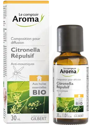 Citronella Composition Pour Diffusion Répulsive 