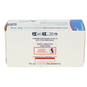 Telmisartan Biogaran 40 Mg, Comprimé