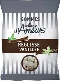 Les Douceurs D'amelys Gommes Réglisse Vanillée Sachet/100g