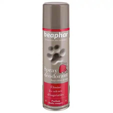 Beaphar Spray Déodorant Parfum Fruits Rouges 250ml
