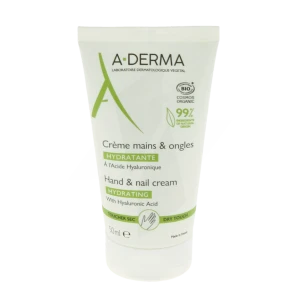 Aderma Crème Mains Et Ongles Hydratante Bio T/50ml