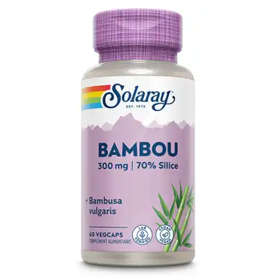Solaray Silice Bambou 300mg Capsules Végétales B/60 à ANGLET
