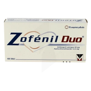 Zofenilduo 30 Mg/12,5 Mg, Comprimé Pelliculé