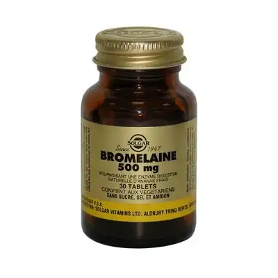 Solgar Bromélaïne 500 Mg Tablets à Paris