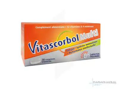 Vitascorbolmulti 30 Cpr à CHAMBÉRY