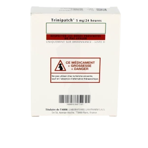 Trinipatch 5 Mg/24 Heures, Dispositif Transdermique (22,4 Mg / 7 Cm²)