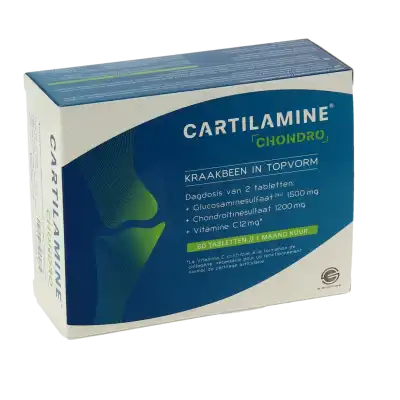 Cartilamine Chondro tablette Force et Souplesse Articulations B/60