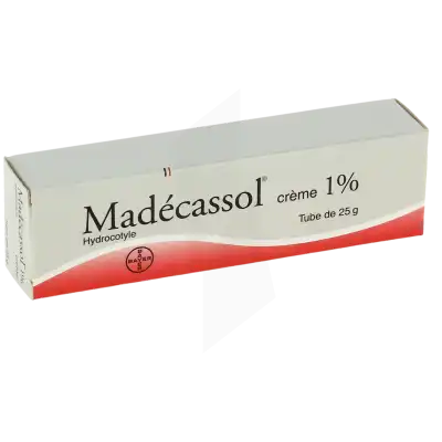 MADECASSOL 1 POUR CENT, crème