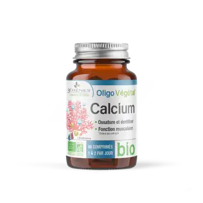 Oligovégétal Calcium Comprimés Bio Pilulier/60 à CHALON SUR SAÔNE 