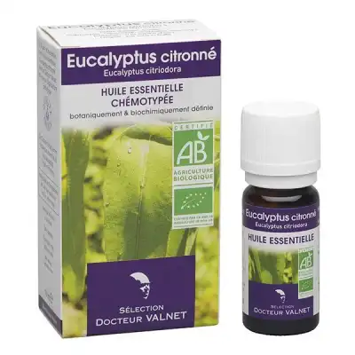 Docteur Valnet Huile Essentielle Bio, Eucalyptus Citronne 10ml à TOURS