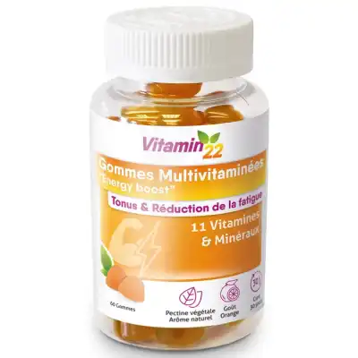 Vitamin'22 Multivitaminees Orange Gom60 à ANGLET
