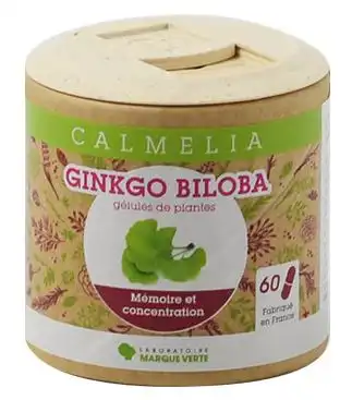 Calmelia Ginkgo Biloba 80mg Gélules  Boîte De 180