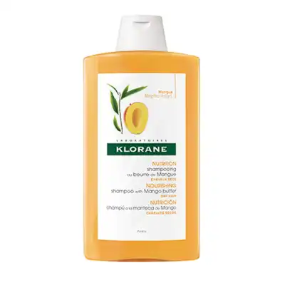 Klorane Beurre De Mangue Shampooing Cheveux Secs 400ml à Pessac