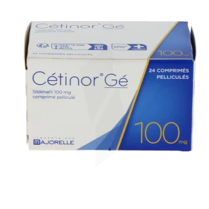 Cetinor 100 Mg, Comprimé Pelliculé