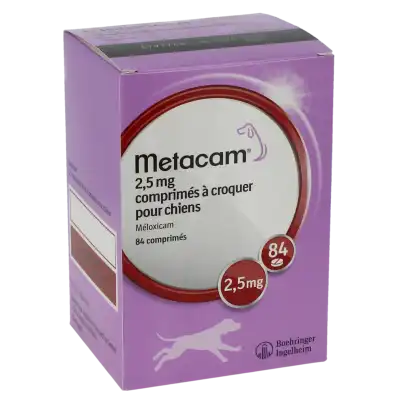 Metacam 2,5 Mg Comprimes A Croquer Pour Chiens, Comprimé à Croquer à RUMILLY