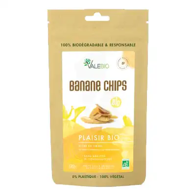 Valebio Bananes Chips Bio 120g à Paris