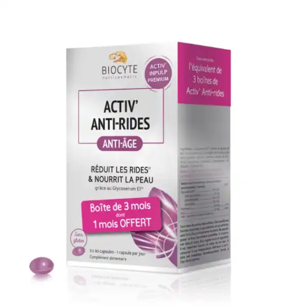 Biocyte Activ' Anti-rides Caps 3b/30