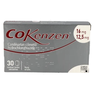 Cokenzen 16 Mg/12,5 Mg, Comprimé Sécable