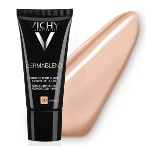 Vichy Dermablend Fond De Teint Fluide Correcteur Teinte N°20 Vanilla Tube/30ml