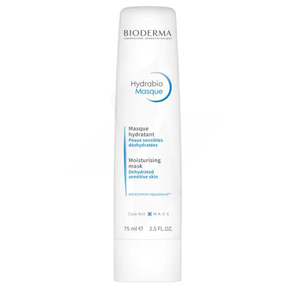 Bioderma Hydrabio Masque Hydratant Visage Peau Sensible Déshydratée 75ml