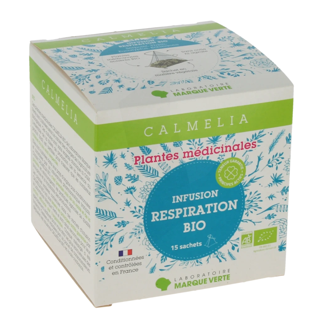 Calmelia Tis Infusion Respiration Bio 15sach