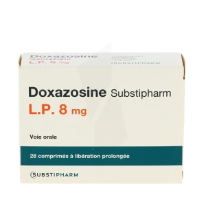 Doxazosine Substipharm Lp 8 Mg, Comprimé à Libération Prolongée