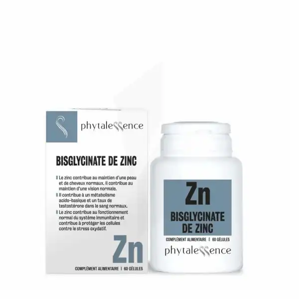 Phytalessence Elémentaire Zinc 60 Gélules