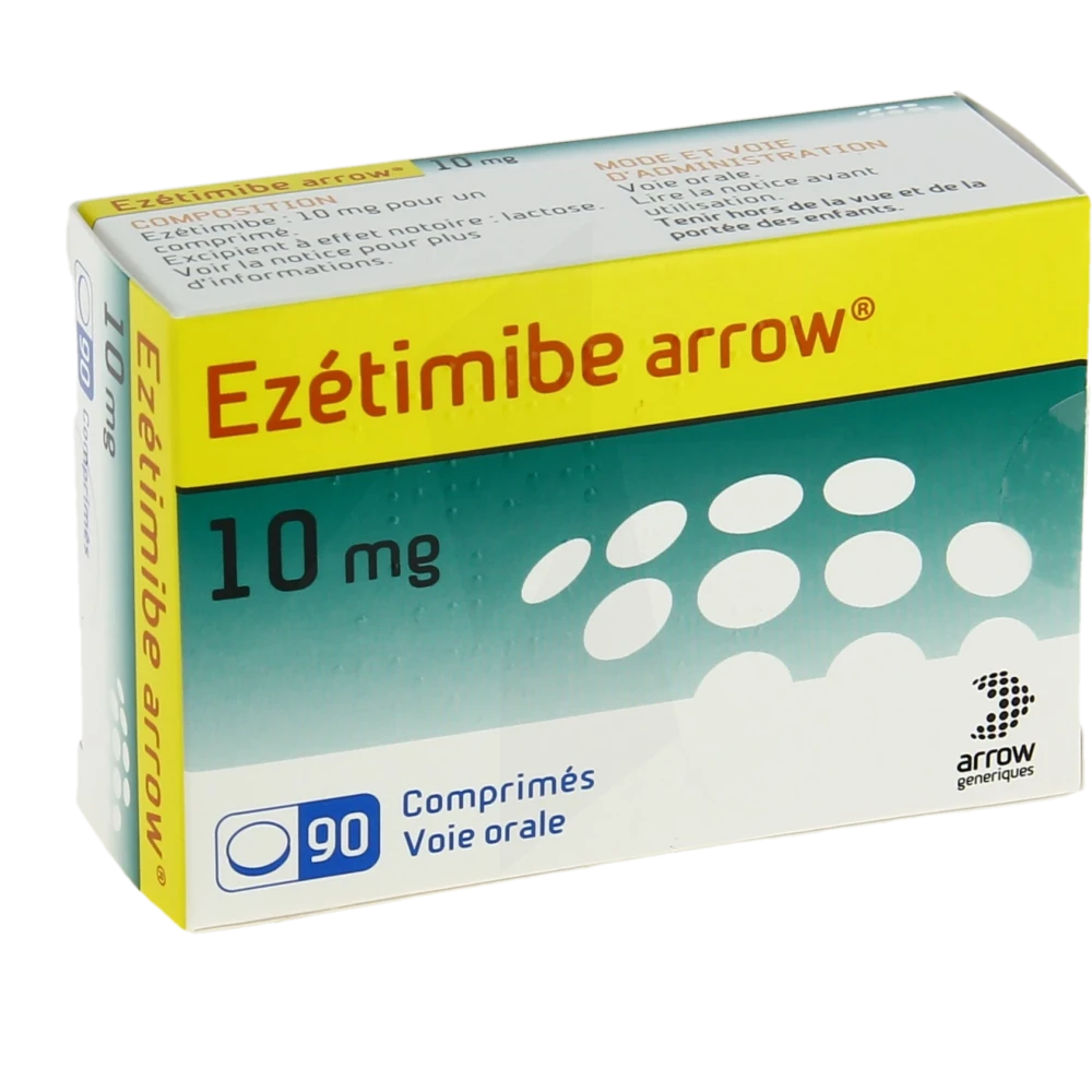 Ezetimibe Arrow 10 Mg, Comprimé
