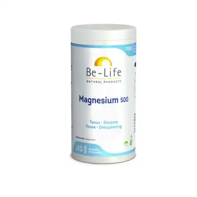 Be-life Mg 500 Gélules B/180 à LA TRINITÉ
