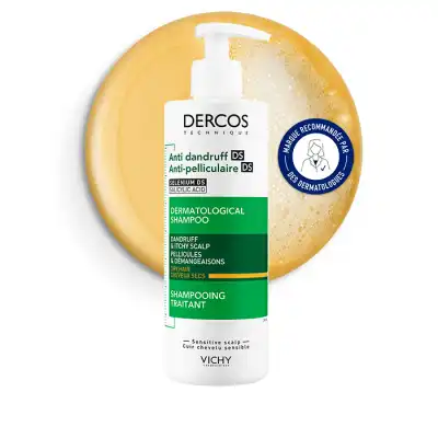 Vichy Dercos Technique Antipelliculaire Ds Shampooing Traitant Pellicules & Démangeaisons Cheveux Secs Flacon/390ml à Wittenheim