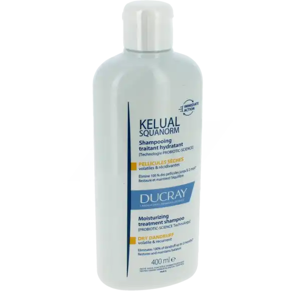 Kelual Squanorm Shampooing Pellicules Sèches Fl/400ml