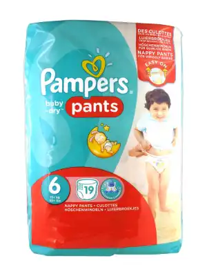 Pampers Baby Dry Pants T6 - 15+kg à PARIS