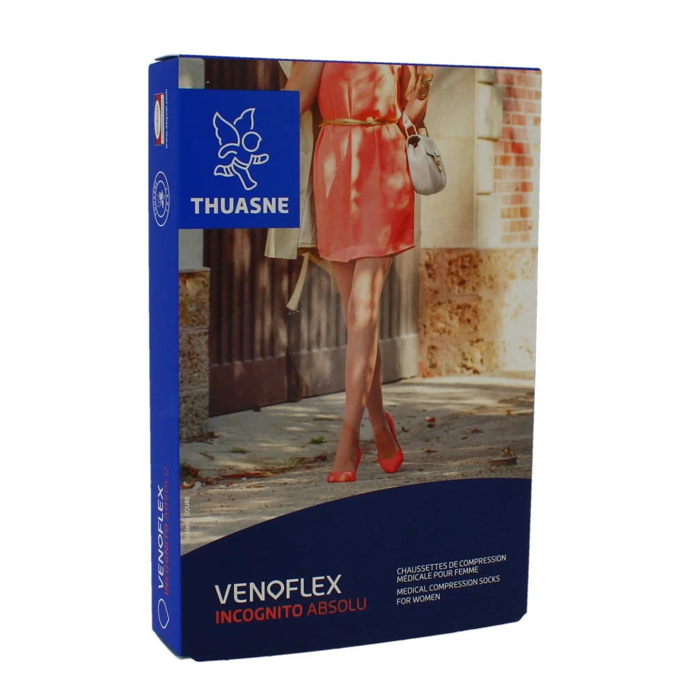 Venoflex Incognito Absolu 2 Chaussette Femme Noir Taille 1n