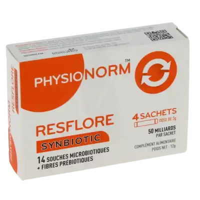 Immubio Physionorm Resflore Poudre 4 Sachets/3g à CANEJAN