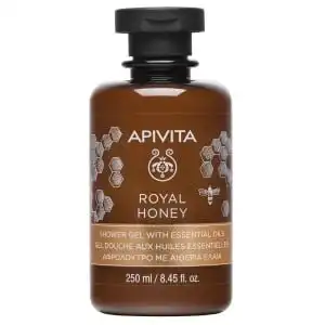 Apivita -royal Honey Gel Douche Crémeux Aux Huiles Essentielles Avec Miel 250ml à Le Teich