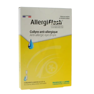Allergiflash 0,05 %, Collyre En Solution En Récipient Unidose