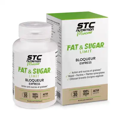 Stc Nutrition Fat And Sugar Limit Minceur Gélules B/90 à Antibes