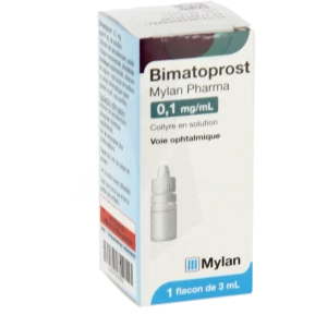 Bimatoprost Viatris 0,1 Mg/ml, Collyre En Solution