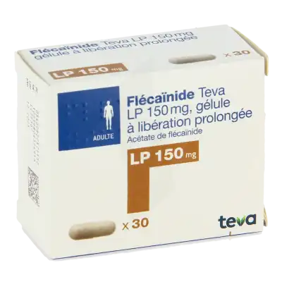 Flecainide Teva Lp 150 Mg, Gélule à Libération Prolongée à FLEURANCE