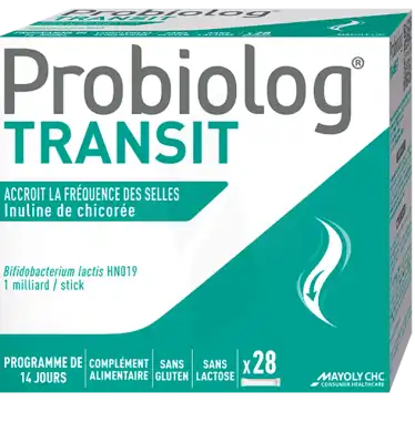 Probiolog Transit Poudre à Diluer 28 Sticks à LE BARP