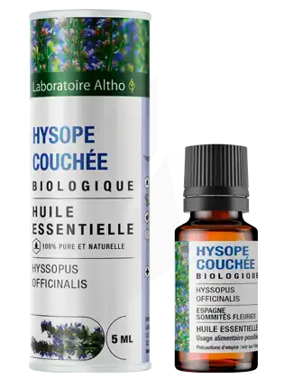 Laboratoire Altho Huile Essentielle Hysope Bio 5ml